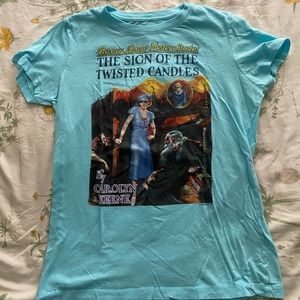 Out of Print Nancy Drew Twisted Candles T-shirt